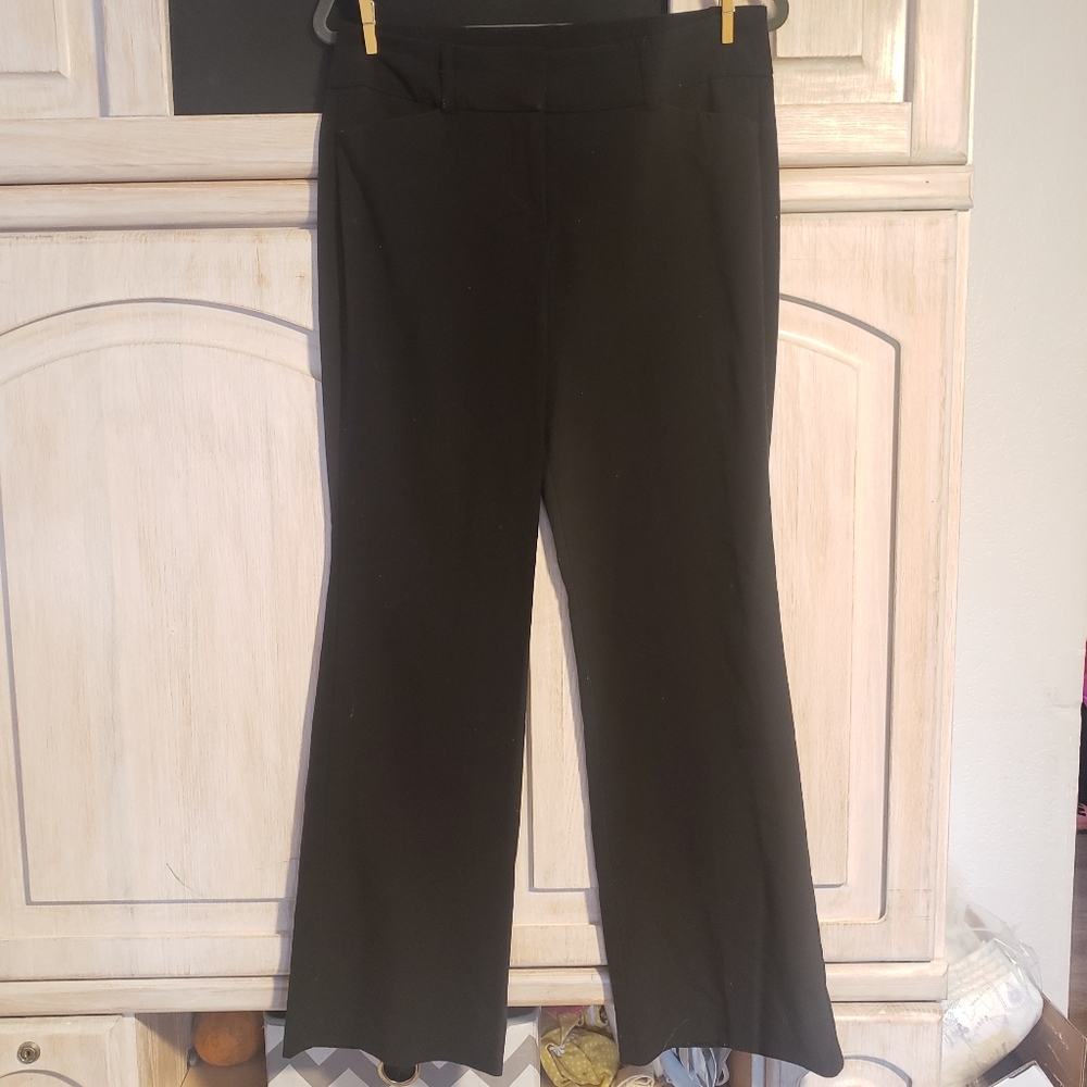 Roz & Ali Black Work Pants/slacks size 4
